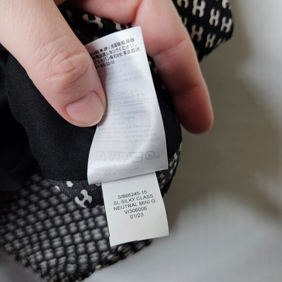 Banana Republic Womens XL Black White Geometric Sleeveless Cami Top Basic Summer - Picture 6 of 9